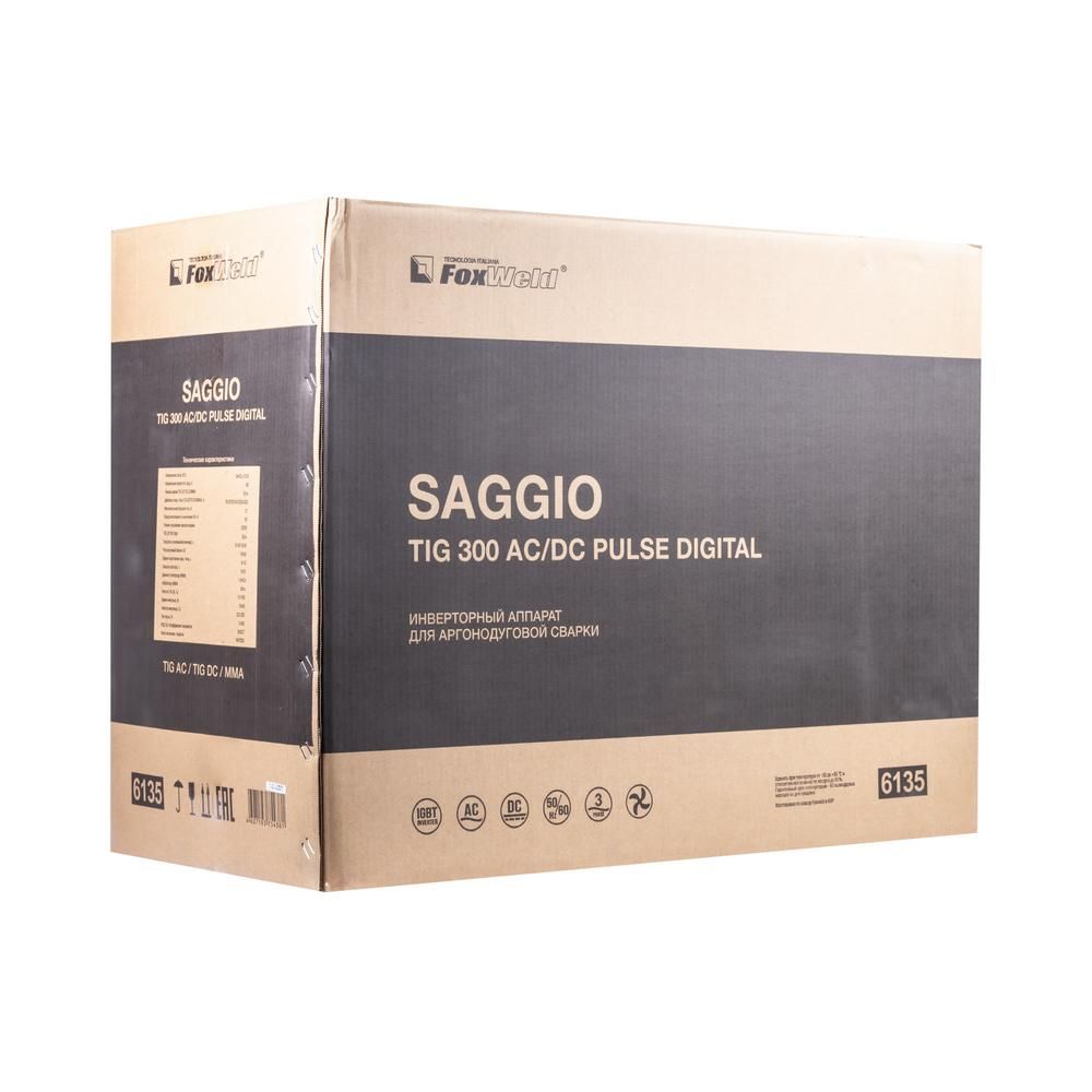 Аппарат аргонодуговой сварки FoxWeld SAGGIO TIG 300 AC/DC Pulse Digital - изображение 9