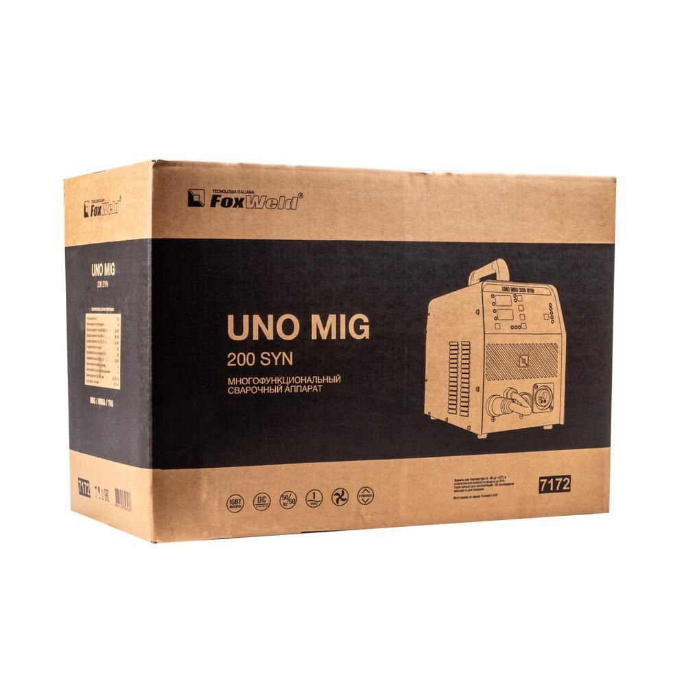Сварочный полуавтомат FoxWeld UNO MIG 200 SYN - изображение 8