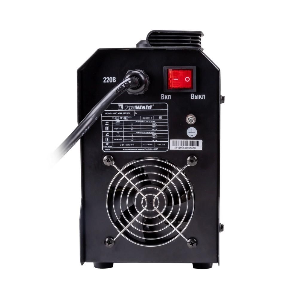 Сварочный аппарат FoxWeld UNO MMA 160 SYN - изображение 4