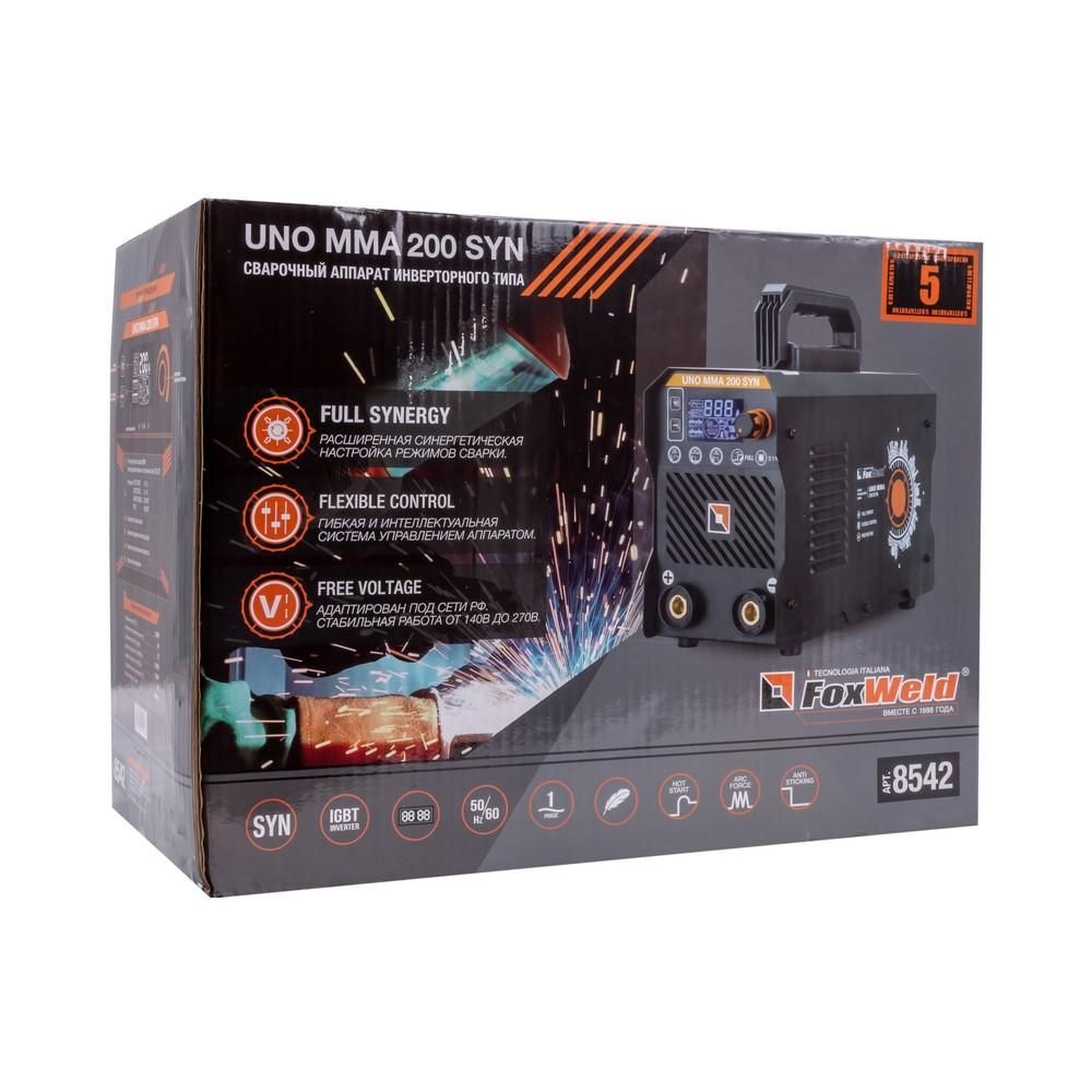 Сварочный аппарат FoxWeld UNO MMA 200 SYN - изображение 6