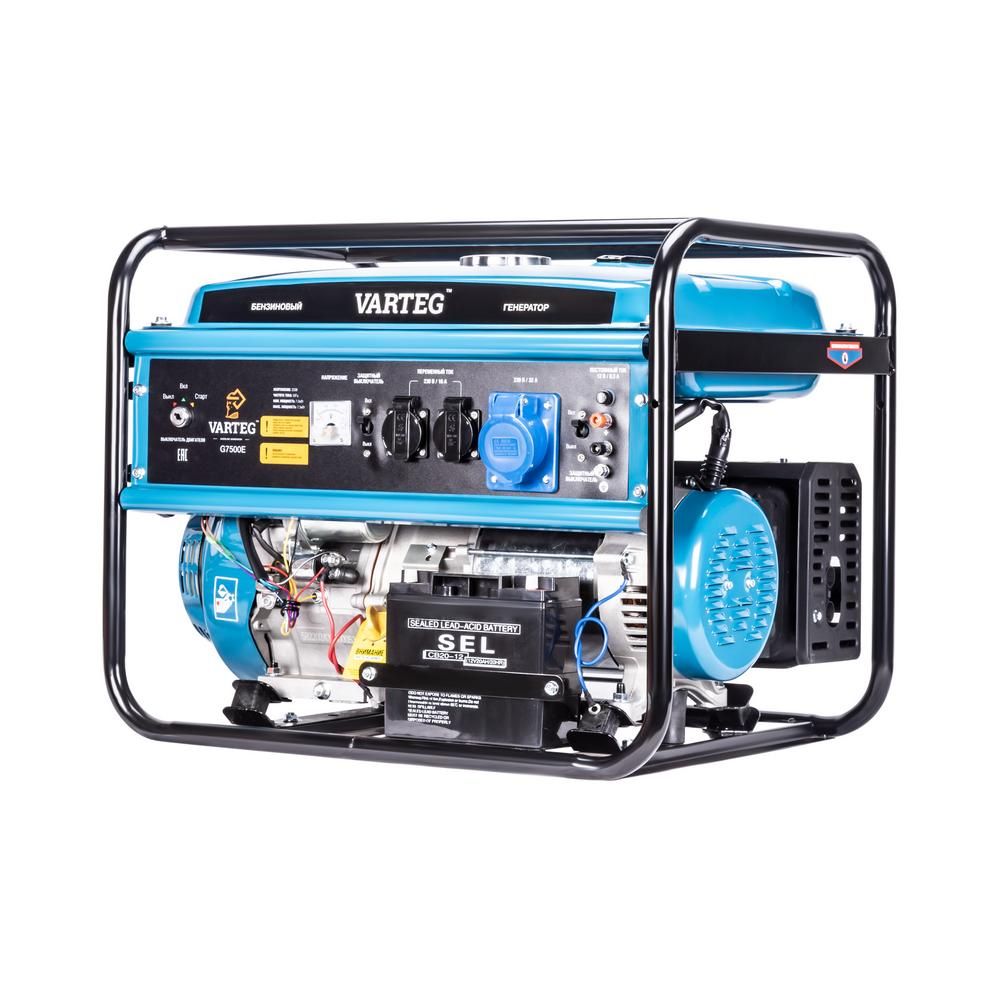 Бензиновый генератор FoxWeld Varteg G7500E - изображение 3