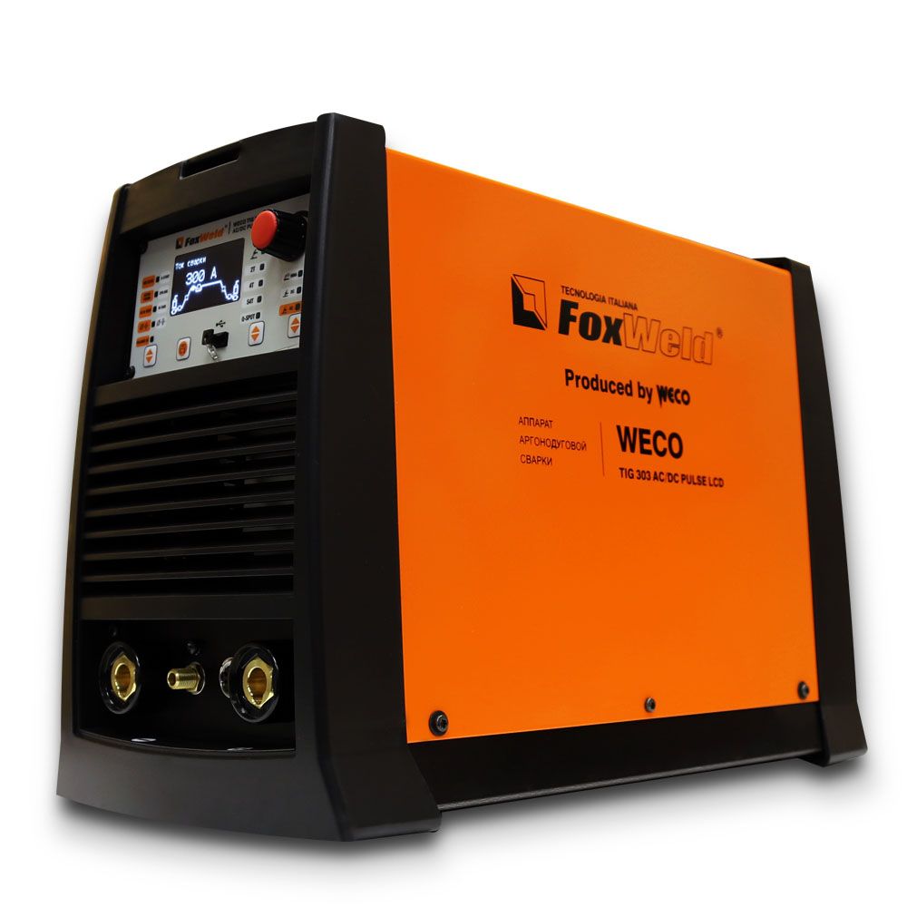 Аппарат аргонодуговой сварки FoxWeld WECO TIG 303 AC/DC PULSE LCD - изображение 3