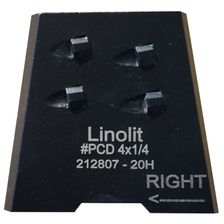 Франкфурт алмазный Linolit #PCD4x1/4 MB_LN RIGHT (правый) (Коготь) - изображение 2