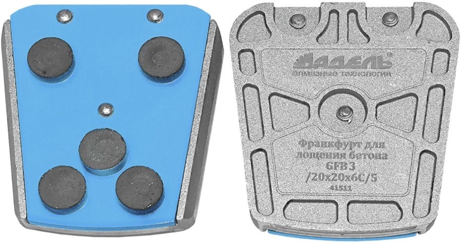 Франкфурт шлифовальный ADEL INSTRUMENT GFB 3 /20*20*6 C/5 алмазный AI-1608060201