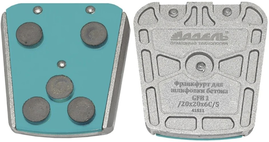 Франкфурт шлифовальный ADEL INSTRUMENT GFB 1 /20*20*6 C/5 алмазный AI-1606060201