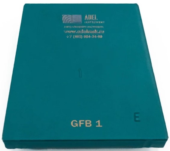 Франкфурт шлифовальный ADEL INSTRUMENT GFB 1 /40*8*10 R/6 алмазный AI-1606010101 - изображение 2