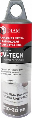 Фреза алмазная DIAM 20x50xМ14 Extra Line V-TECH пальчиковая 320302 - изображение 2
