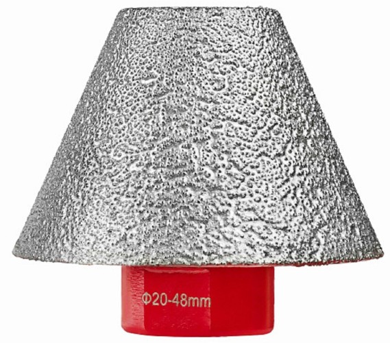 Фреза алмазная DLT 0513 конусная Ceramic Cone Pro, 20-48мм