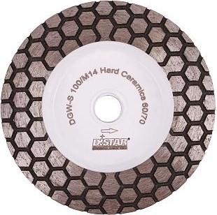 Фреза для УШМ алмазная DI-Star DGM-S 100/M14  Hard Ceramic 60
