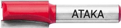 Фреза по дереву АТАКА пазовая прямая 001250-1 2517020