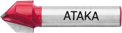 Фреза по дереву АТАКА пазовая галтельная V-образная 90° 111095 2517010 2517010