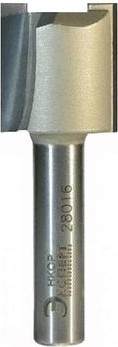 Фреза по дереву ЭНКОР ф 18 X19мм, по ДСП хв. 8 мм. прямая по дсп 28016