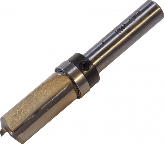 Фреза по дереву ЭНКОР ф12.7х26 хв. 8 мм, по ДСП кромочная прямая 28061 - изображение 2