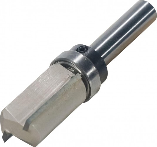 Фреза по дереву ЭНКОР ф15.8х26 хв. 8 мм, по ДСП кромочная прямая 28062 - изображение 2