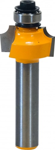 Фреза по дереву ЭНКОР ф19х10, r3.2, хв. 8мм кромочная калевочная 9245