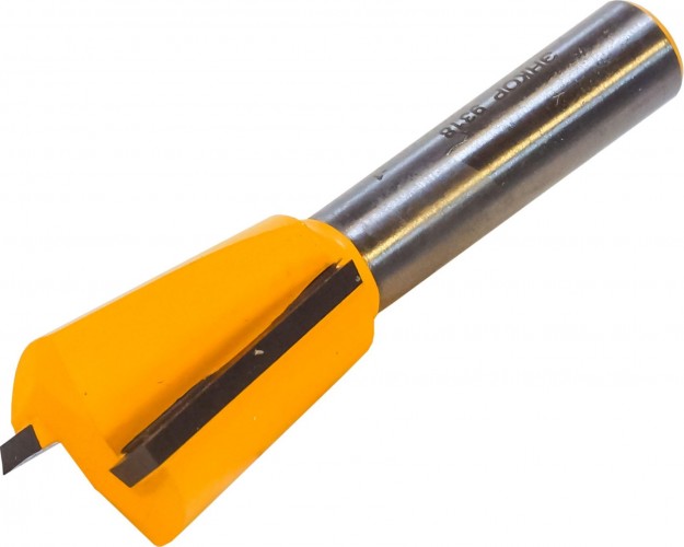 Фреза по дереву ЭНКОР ф19х22, 7°,хв.8мм "ласточкин хвост" 9318 - изображение 2