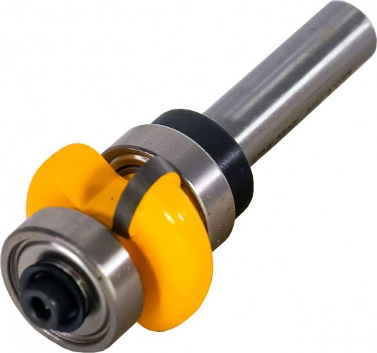 Фреза по дереву ЭНКОР ф25.4х10, r4.8, хв. 8мм. кромочная галтельная 10695 - изображение 2