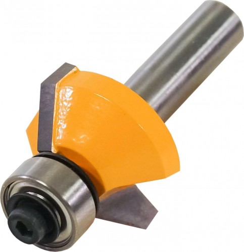 Фреза по дереву ЭНКОР ф25.4х11, 45°, хв. 8мм кромочная конусная 9234 - изображение 2