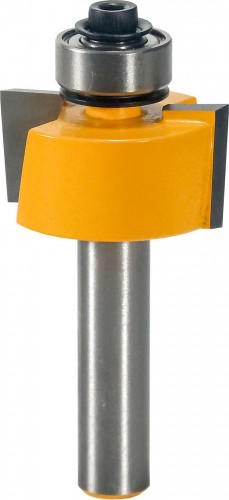 Фреза по дереву ЭНКОР ф25.4х13, хв. 8мм кромочная фальцевая 9300