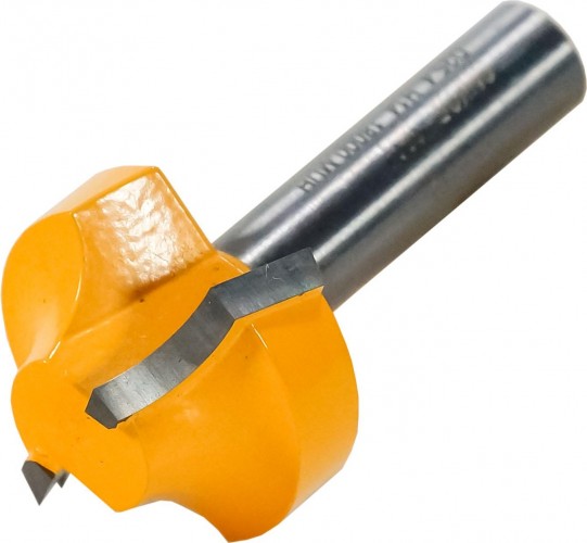 Фреза по дереву ЭНКОР ф25.4х14, r6.35, хв. 8мм фасонная 9291 - изображение 2