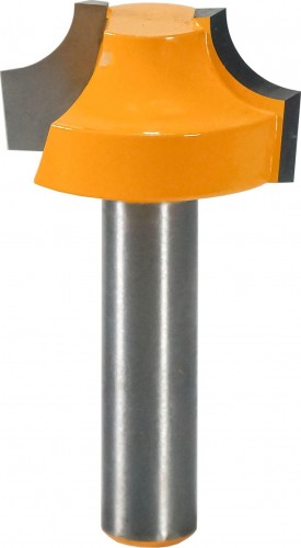 Фреза по дереву ЭНКОР ф25.4х14, r6.35, хв. 8мм фасонная 9291