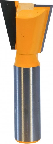 Фреза по дереву ЭНКОР ф25.4х22,14°,хв.12мм "ласточкин хвост" 9319