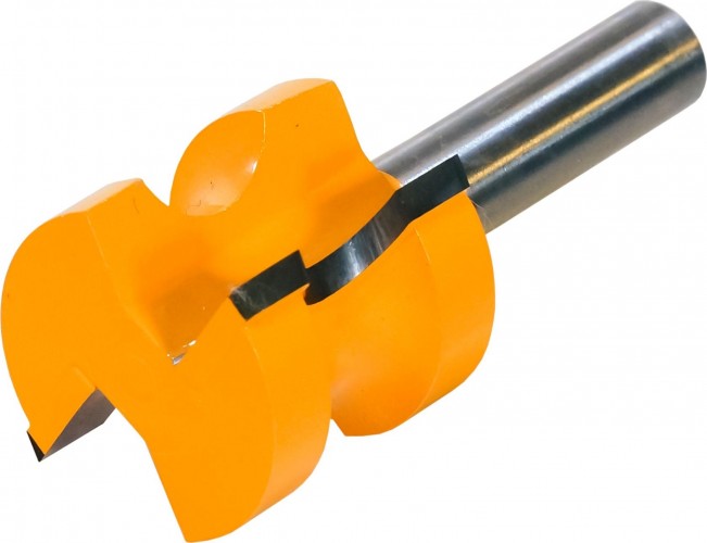 Фреза по дереву ЭНКОР ф25.4хR4,8мм ,хв.8мм кромочная полустержневая 9311 - изображение 2