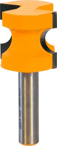 Фреза по дереву ЭНКОР ф25.4хR4,8мм ,хв.8мм кромочная полустержневая 9311