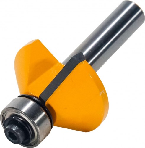 Фреза по дереву ЭНКОР ф30.2х13, 45°, хв. 8мм кромочная конусная 9230 - изображение 2