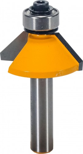 Фреза по дереву ЭНКОР ф30.2х13, 45°, хв. 8мм кромочная конусная 9230