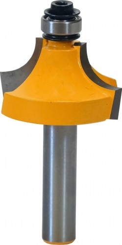 Фреза по дереву ЭНКОР ф31.8х17, r9.5, хв.8мм кромочная калевочная 9248