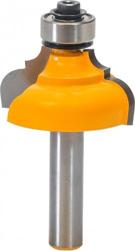 Фреза по дереву ЭНКОР ф33.3х16, r6.4, хв.8мм. кромочная калевочная 9251 - изображение 2