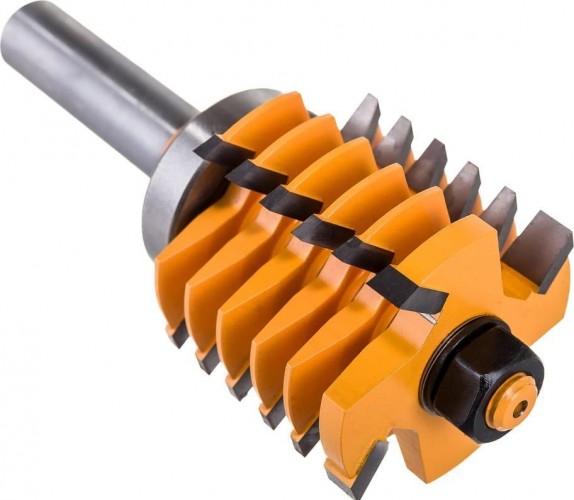 Фреза по дереву ЭНКОР ф42х38, хв. 12мм микрошиповая 10617