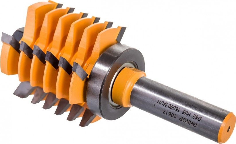 Фреза по дереву ЭНКОР ф42х38, хв. 12мм микрошиповая 10617 - изображение 4