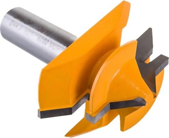 Фреза по дереву ЭНКОР ф44.5х21, хв. 12мм комбинир. универсальная 10611