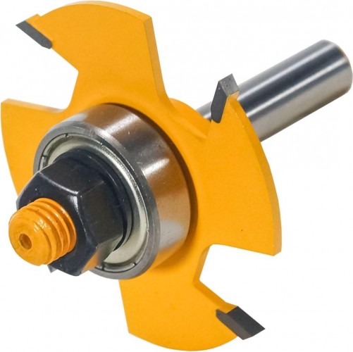 Фреза по дереву ЭНКОР ф50.8х2.5, хв. 8Мм кромочная фальцевая 10569