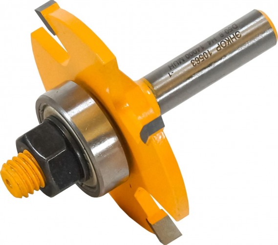 Фреза по дереву ЭНКОР ф50.8х4, 2 хв. 8/12мм кромочная фальцевая 10563 - изображение 2