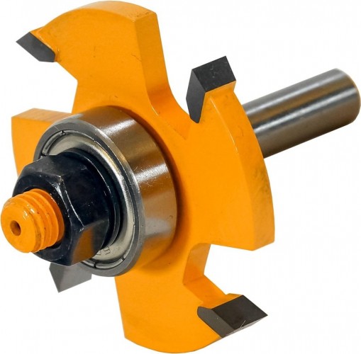 Фреза по дереву ЭНКОР ф50.8х6, хв. 8мм кромочная фальцевая 10565