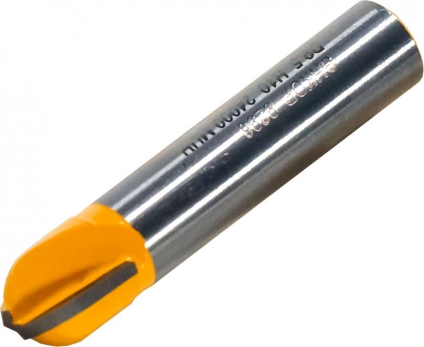 Фреза по дереву ЭНКОР ф9.5х10, r4.8, хв. 8мм гальтельная 9296 - изображение 2