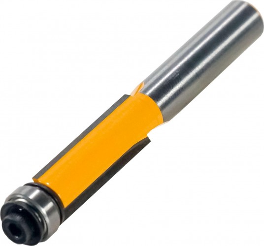 Фреза по дереву ЭНКОР ф9.5х25, хв. 8мм кромочная прямая 10521 - изображение 2