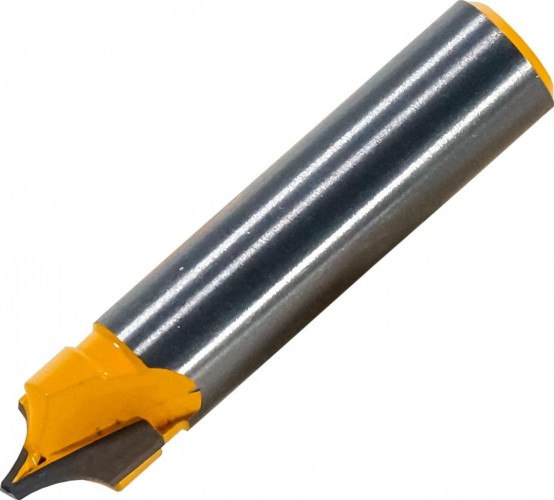 Фреза по дереву ЭНКОР ф9.5х8, r4, хв. 8мм фасонная 10630 - изображение 2