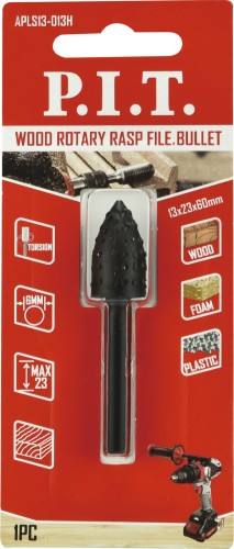 Фреза по дереву P.I.T. APLS13-013H стальная 13x23 мм - изображение 2