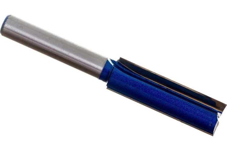 Фреза по дереву ЗУБР ПРОФЕССИОНАЛ 18x60мм, хвостовик 12мм, прямая с нижними подрезат 28755-18-60