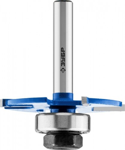 Фреза по дереву ЗУБР ПРОФЕССИОНАЛ 50,8x3мм, хвостовик 8мм, горизонтально-пазовая 28757-50.8-3