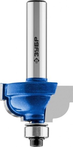 Фреза по дереву ЗУБР ПРОФЕССИОНАЛ 28,6x16мм, радиус 6.3мм, кромочная калевочная №7 28709-28.6