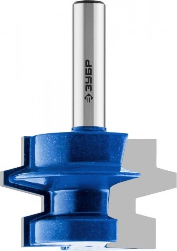 Фреза по дереву ЗУБР ПРОФЕССИОНАЛ 41,3x29мм, хвостовик 12мм, комбинированная универс 28729-41.3