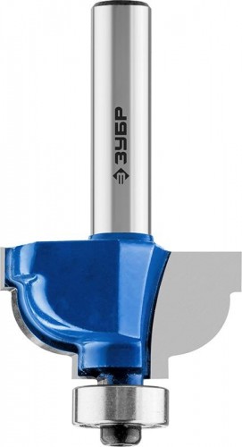 Фреза по дереву ЗУБР ПРОФЕССИОНАЛ 31,8x17мм, радиус 8мм, кромочная калевочная №7 28708-31.8