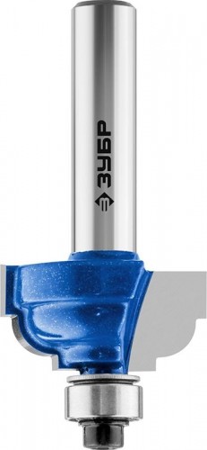 Фреза по дереву ЗУБР ПРОФЕССИОНАЛ 25.4x13мм, радиус 4.8мм, кромочная калевочная №7 28709-25.4