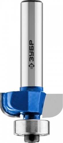 Фреза по дереву ЗУБР ПРОФЕССИОНАЛ 22.2x8мм, радиус 4.8мм, кромочная калевочная №2 28702-22.2