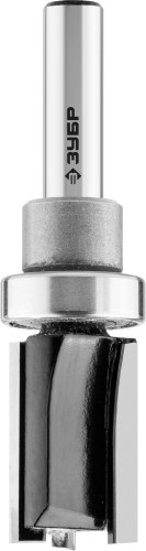 Фреза по дереву ЗУБР ПРОФЕССИОНАЛ 19x26мм, хвостовик 8мм, прямая с верхним подшипник 28781-19-26